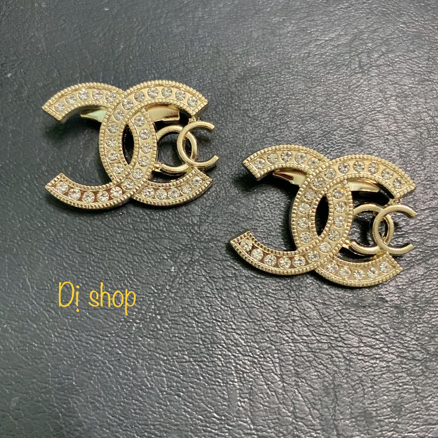 1 tag cài đá size tầm 3.5cm kim loại không gỉ