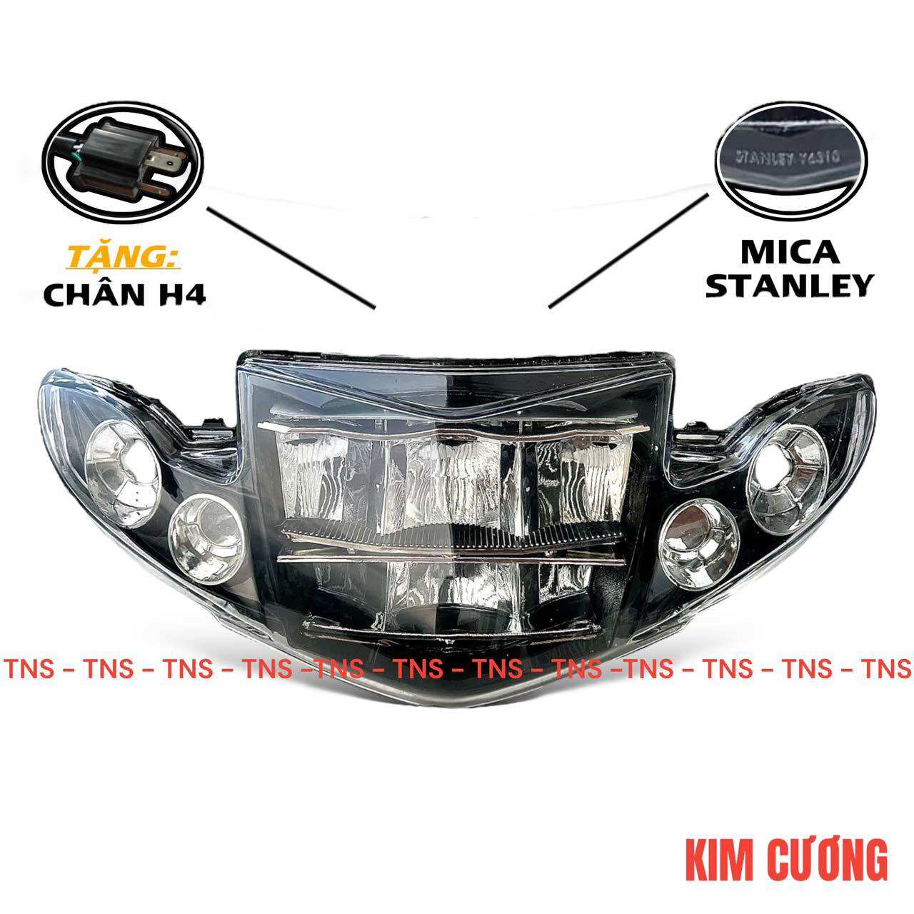 Pha đèn 2 tầng sirius - Pha led 2 tầng sirius sihello