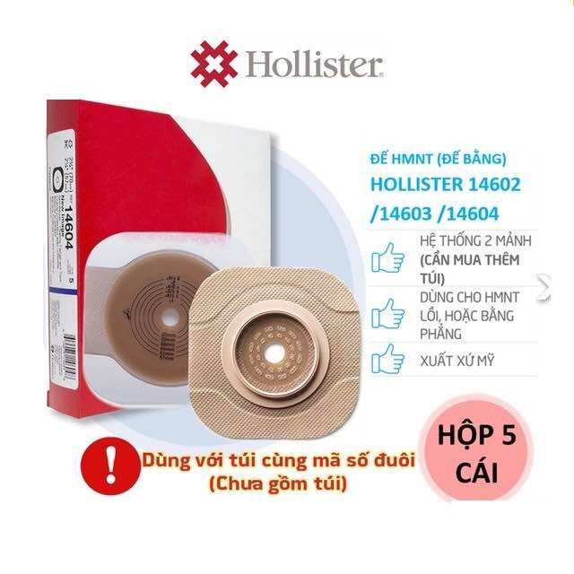 Hộp Đế Hậu Môn Nhân Tạo 2 Mảnh Hollister 14602 14603 14604 (Đế Bằng)