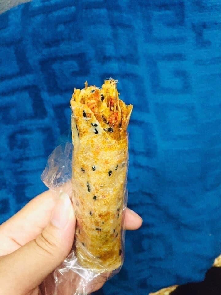 Bánh tráng cuộn mắm ruốc đặc sản Phan Rang