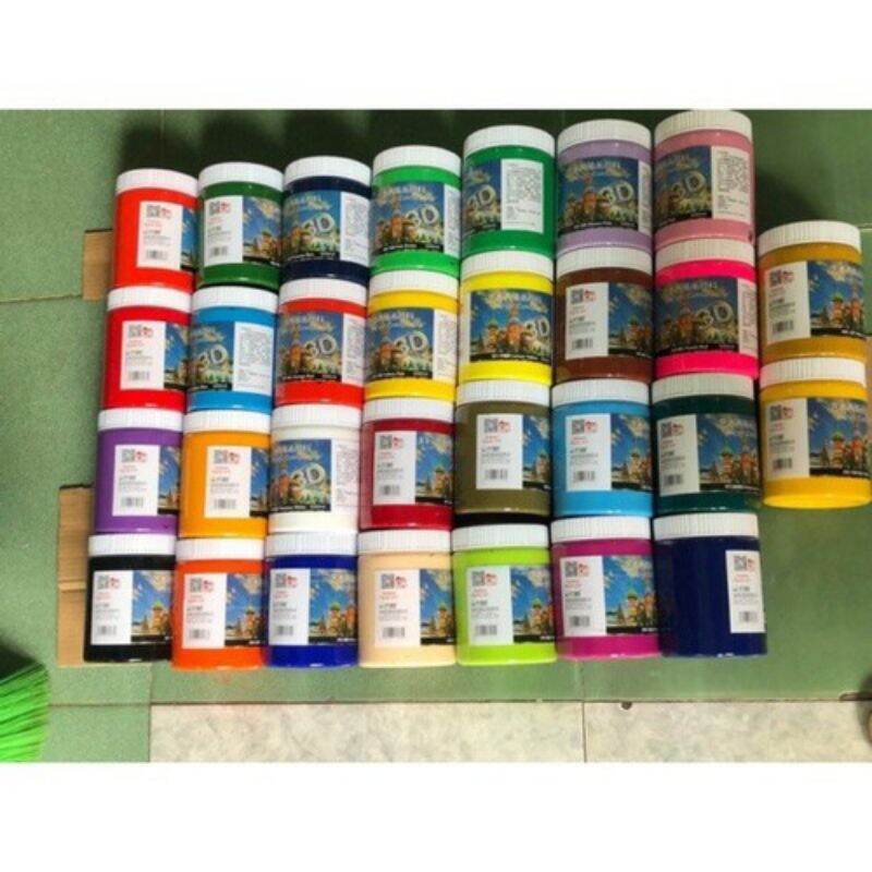 Màu acrylic 3D ngoài trời 500ml