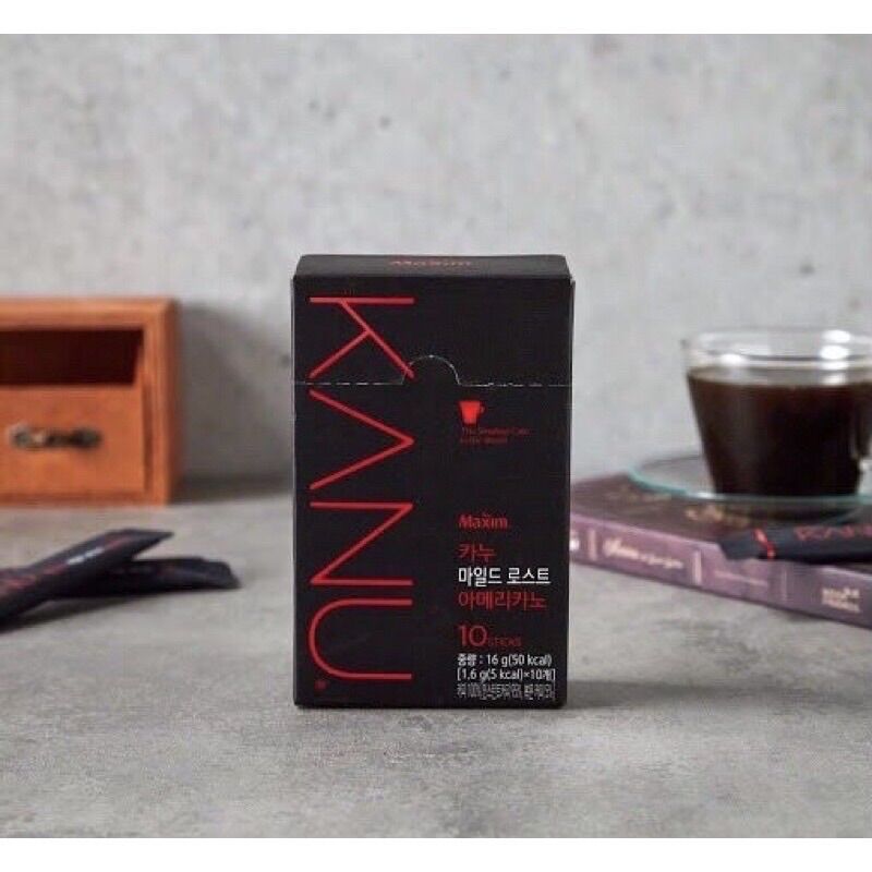 Dongsuh cà phê maxim kanu americano.카누 마일드아메리카노 16g