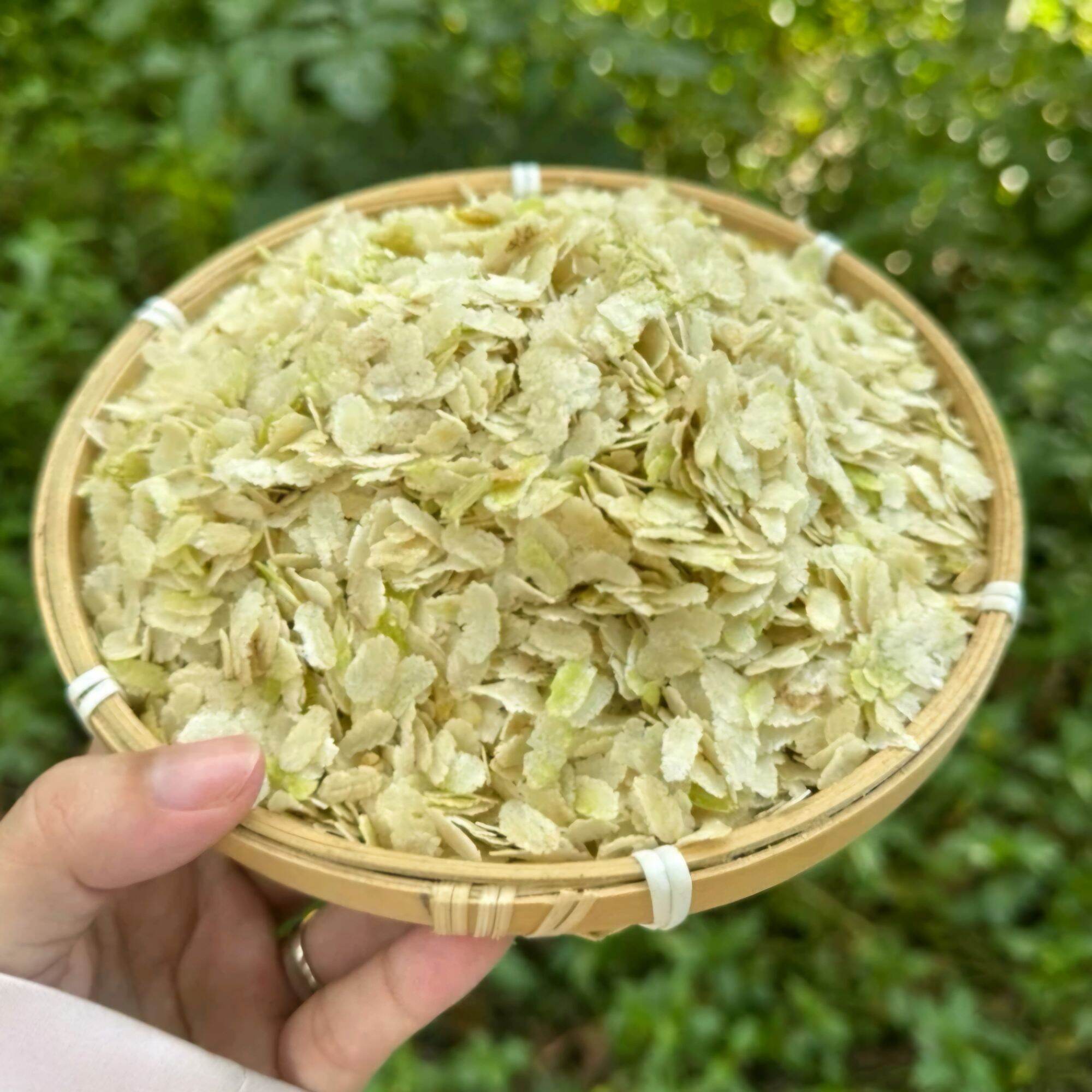 Cốm Nếp Non Cán Dẹp Siêu Ngon 🌱 500gr - 1 kg giữ Nguyên Hương vị và dinh dưỡng của Nếp non tươi tự nhiên
