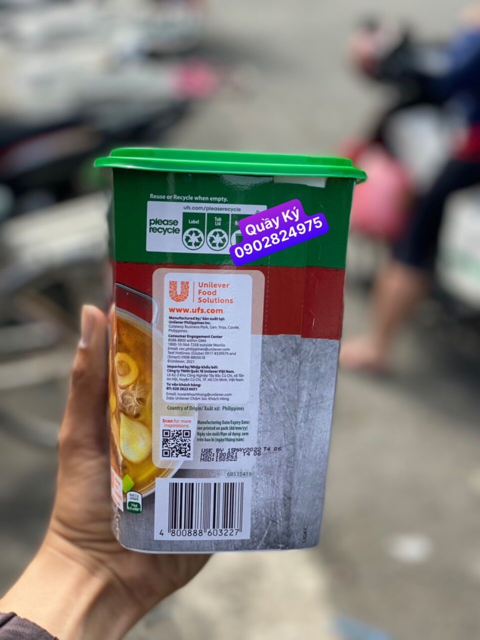 BỘT SÚP NỀN BÒ KNORR 1,5kg