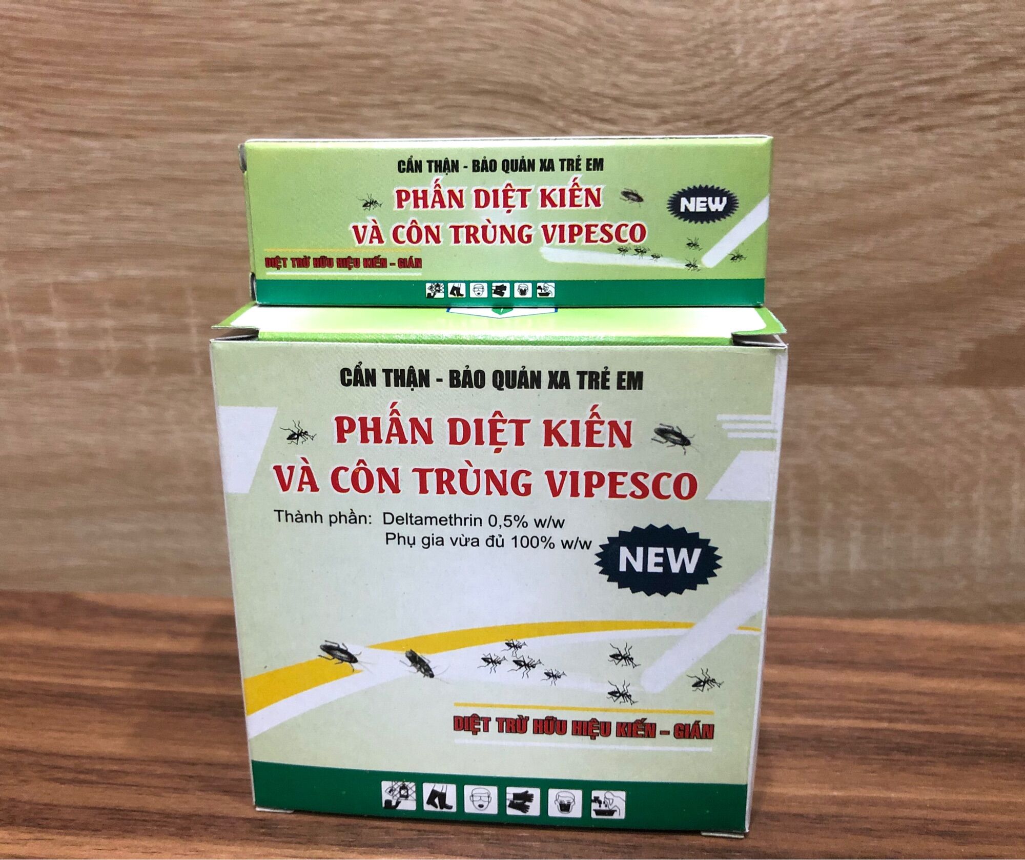 [HCM]Phấn Viên Diệt Kiến, Gián Vipesco (10 Hộp X 2 Viên)