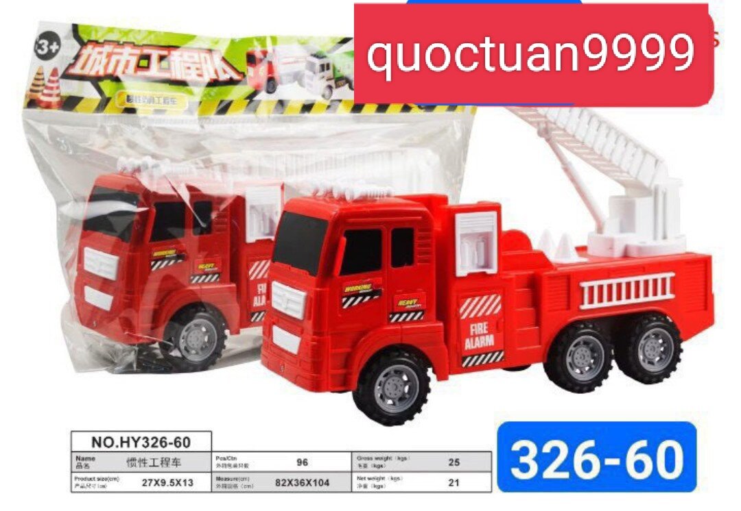 Đồ chơi xe cứu hỏa chạy trớn
