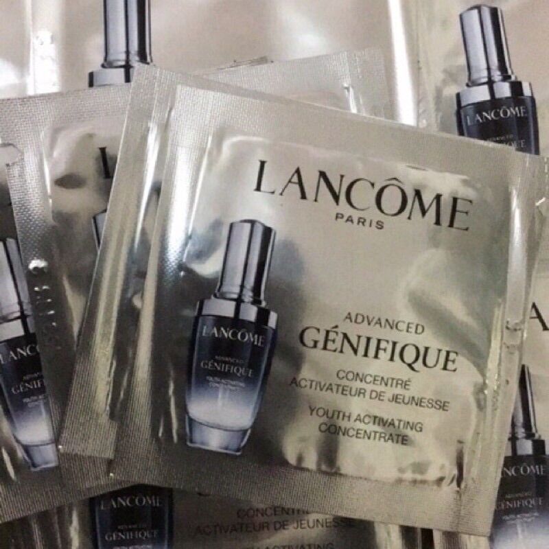 Combo 10/20/30/40 sample tinh chất trẻ hoá da Lancome Genifique (  store)