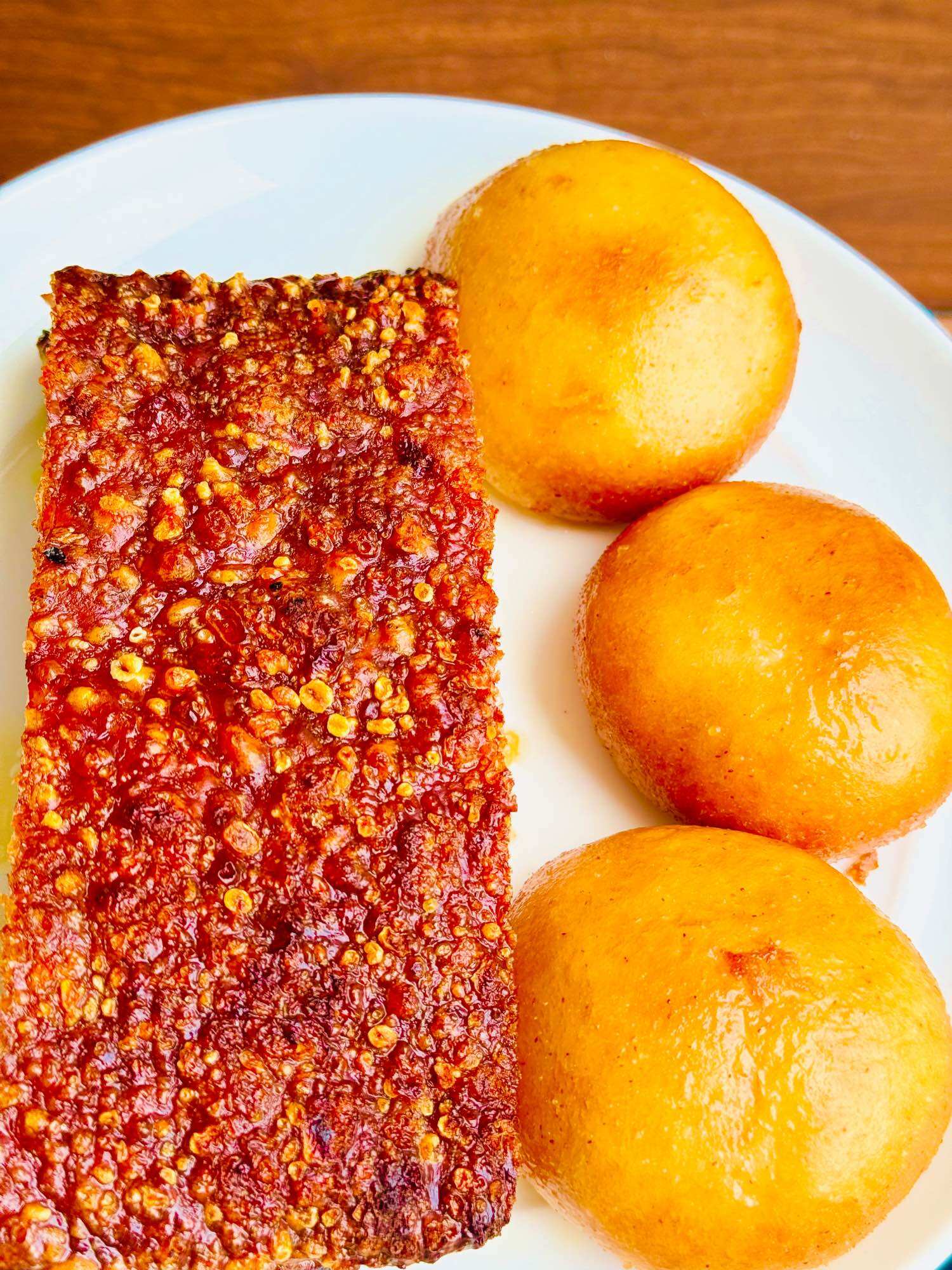 Heo quay nổ bì da giòn combo trộn sẵn