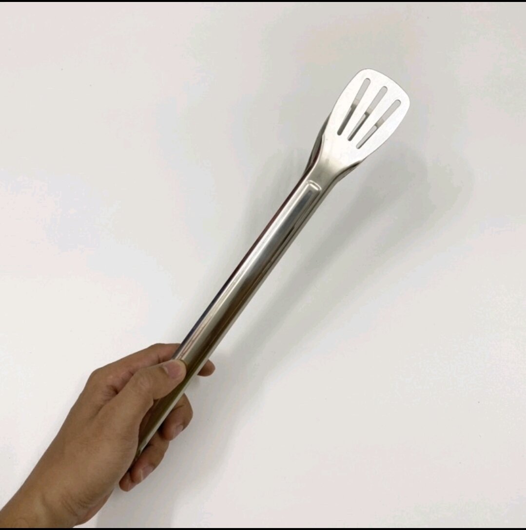Kẹp Inox Gắp Thức Ăn , Gắp Đồ Nóng , Gắp Đá
