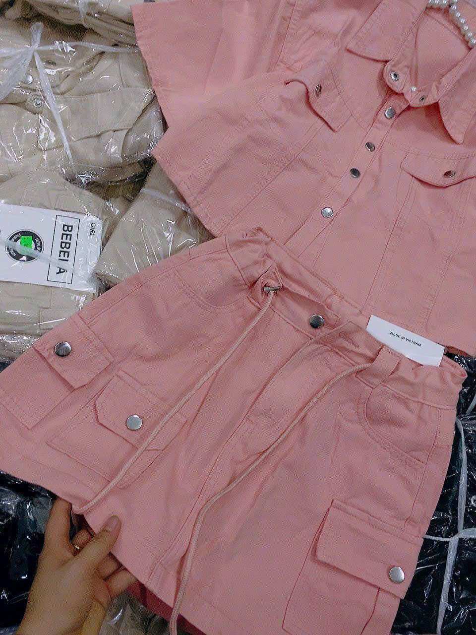 (SHOP TÁO ĐỎ BIGSIZE 50KG ĐẾN 90KG) set váy kaki thun