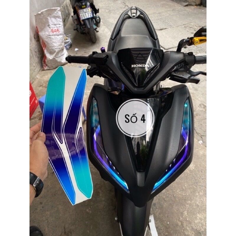 Decal Dán Đèn Demi Vario 2018-2020