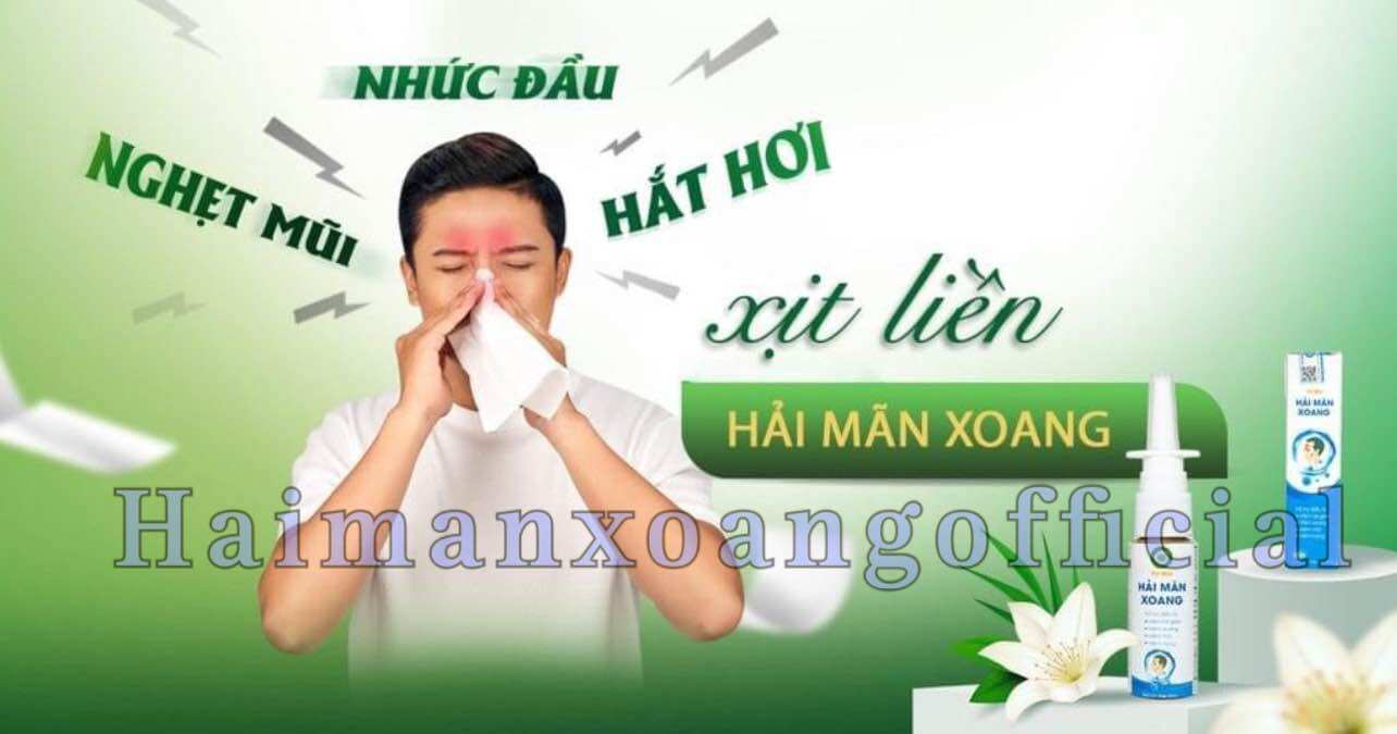 Xịt mũi viêm xoang Hải Mãn Xoang ( 10ml - 20ml )