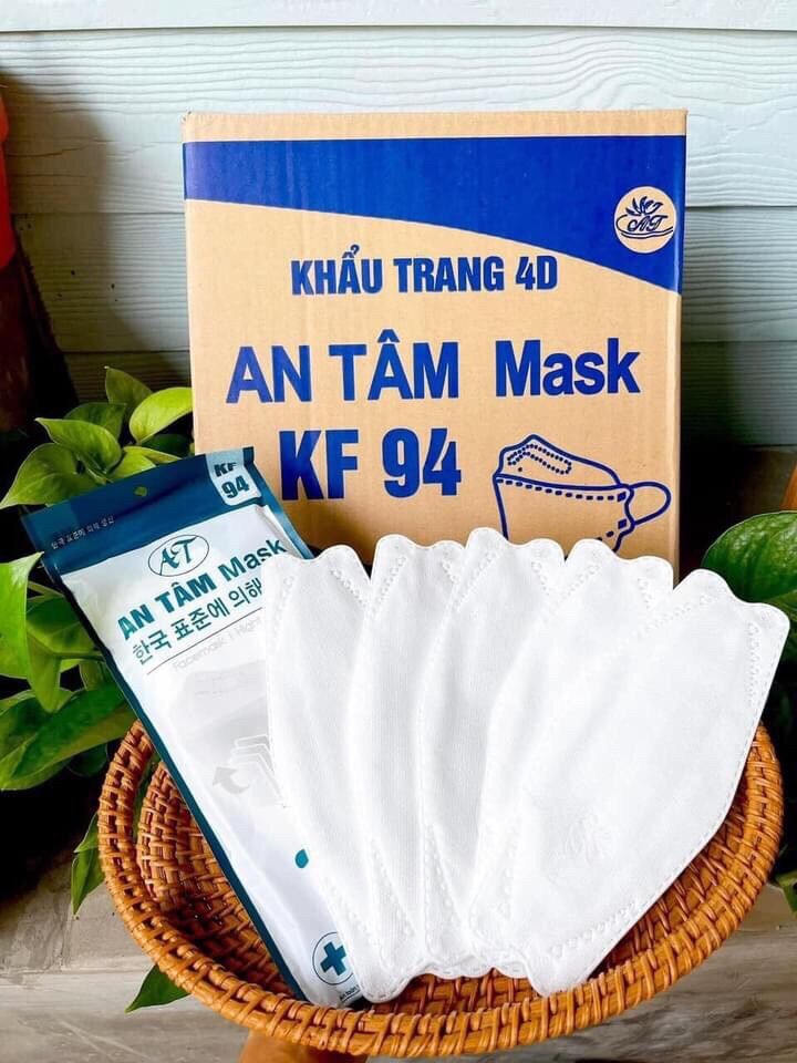 Khẩu trang y tế An Tâm 1 thùng 300 cái kháng khuẩn khán bụi 95%