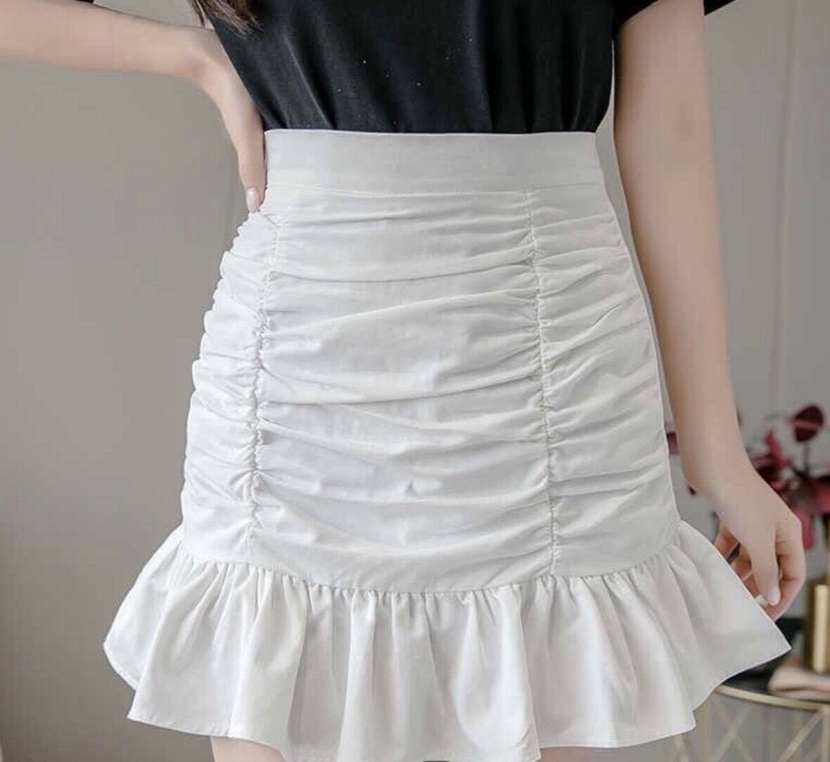 Chân váy đuôi cá nhúng bèo đẹp from52kg trở lại