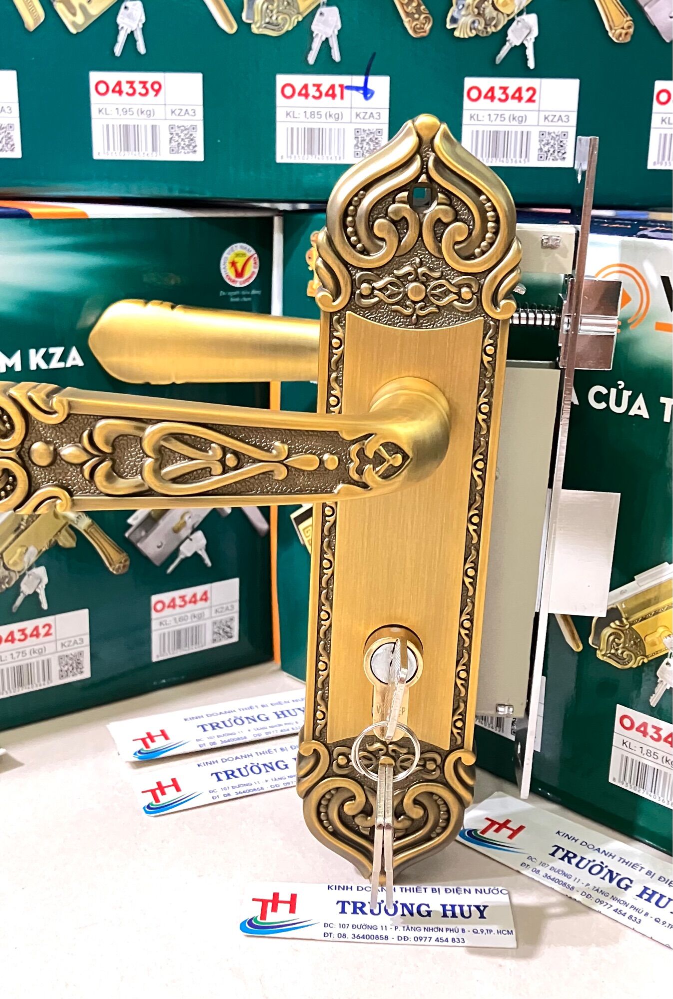 [chính hãng] Khoá cửa phòng Việt Tiệp - 04341 - Bảo hành 3 năm