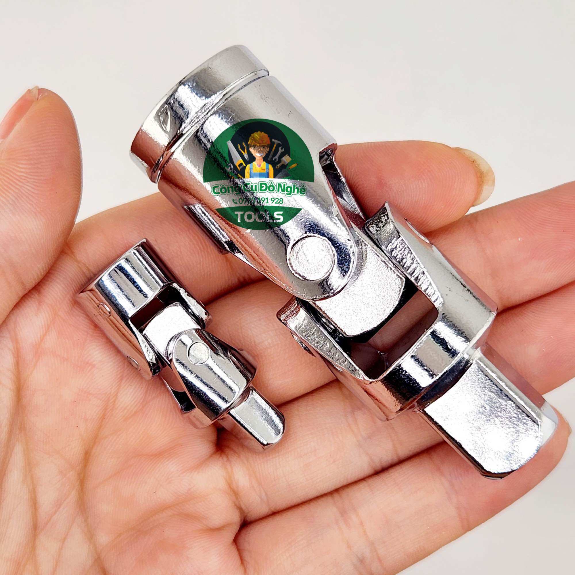 Đầu nối lắc léo 1/4 và 1/2 xi bóng