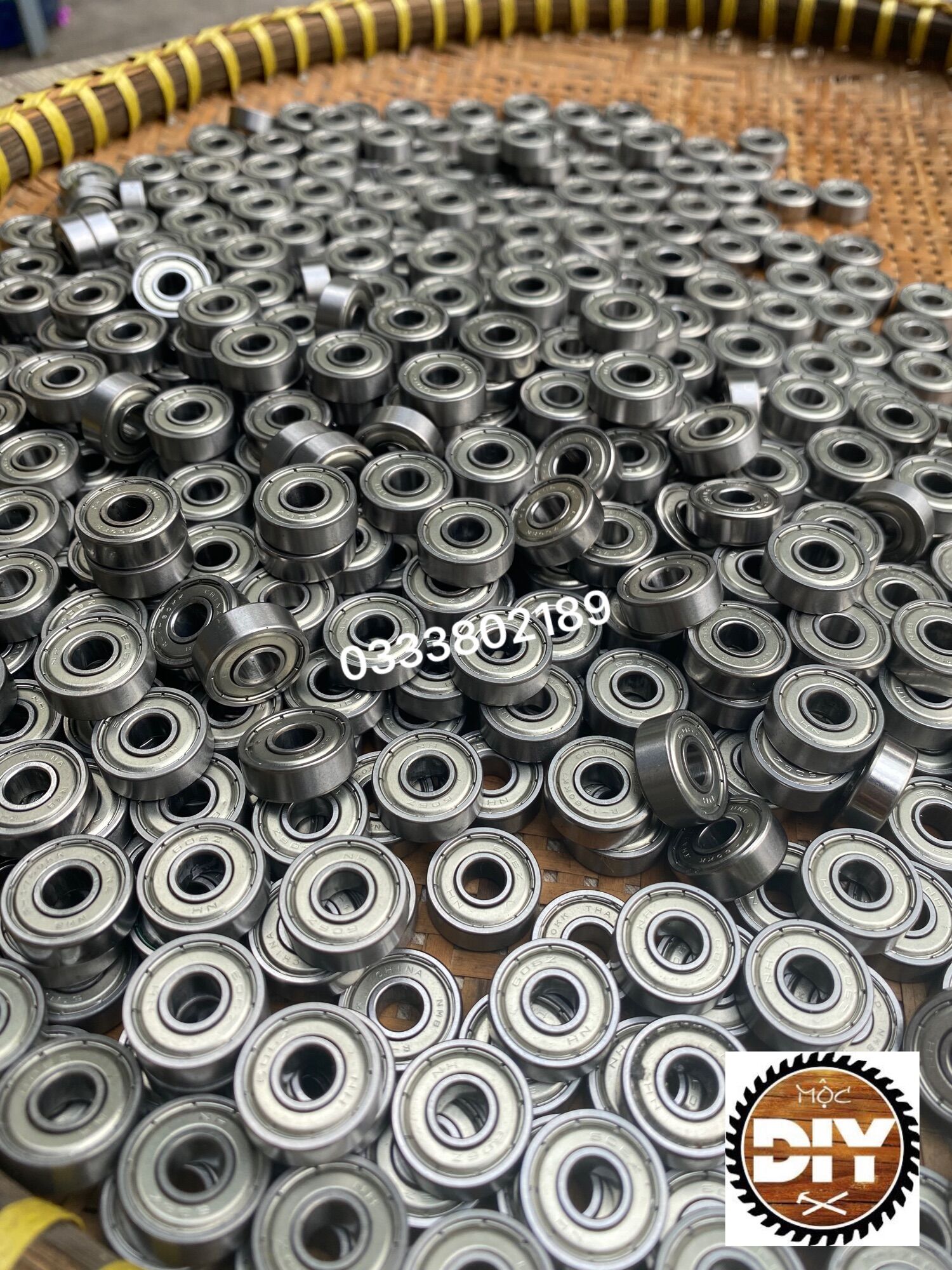 Bạc đạn 606/ bạc đạn trục 6mm/ vòng bi 606
