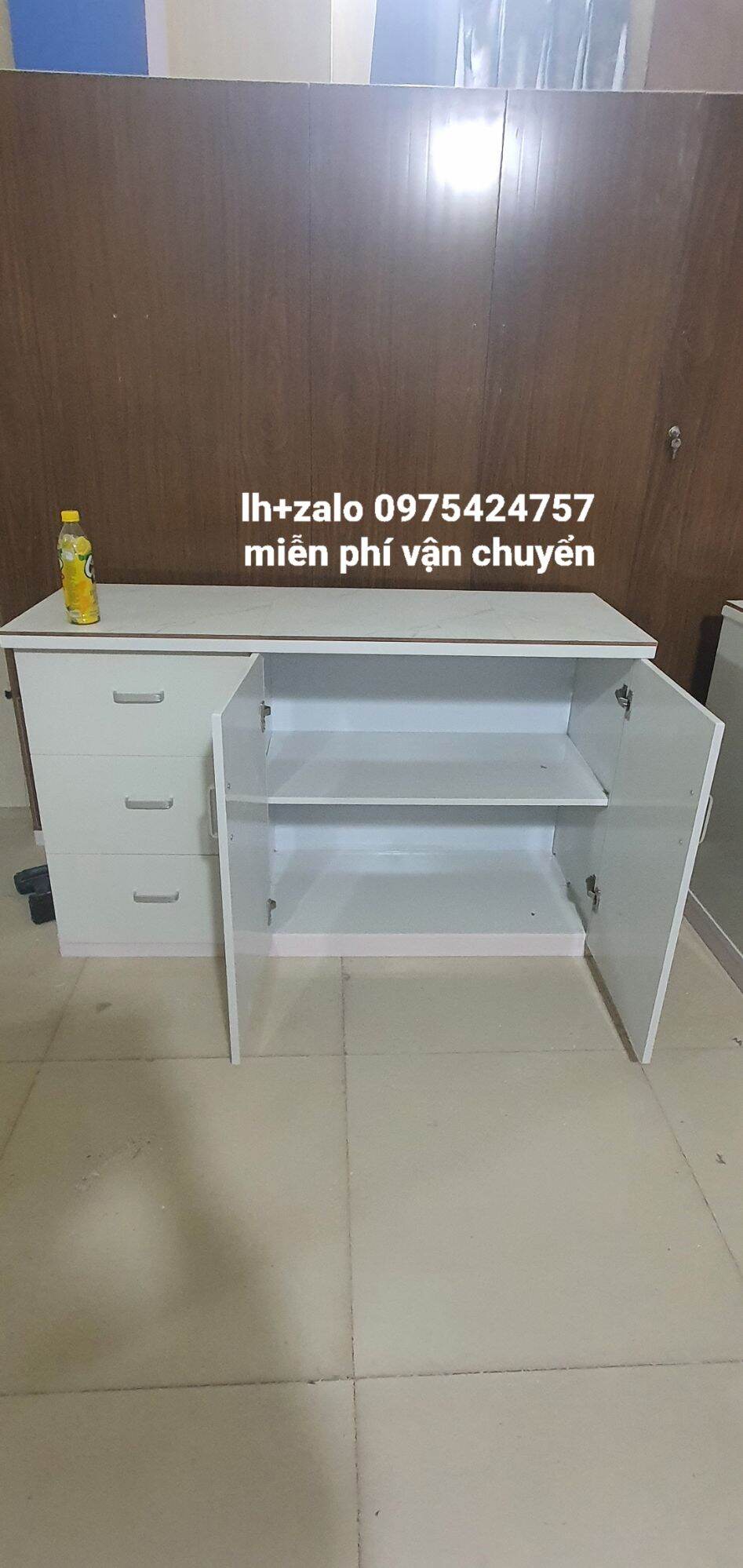 Tủ bếp sẵn mặt gạch nhựa đài loan