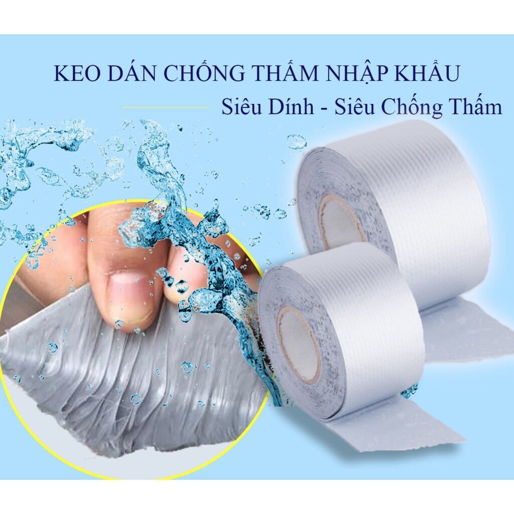 Băng keo chống thấm , chống dột Nhật Bản siêu dính