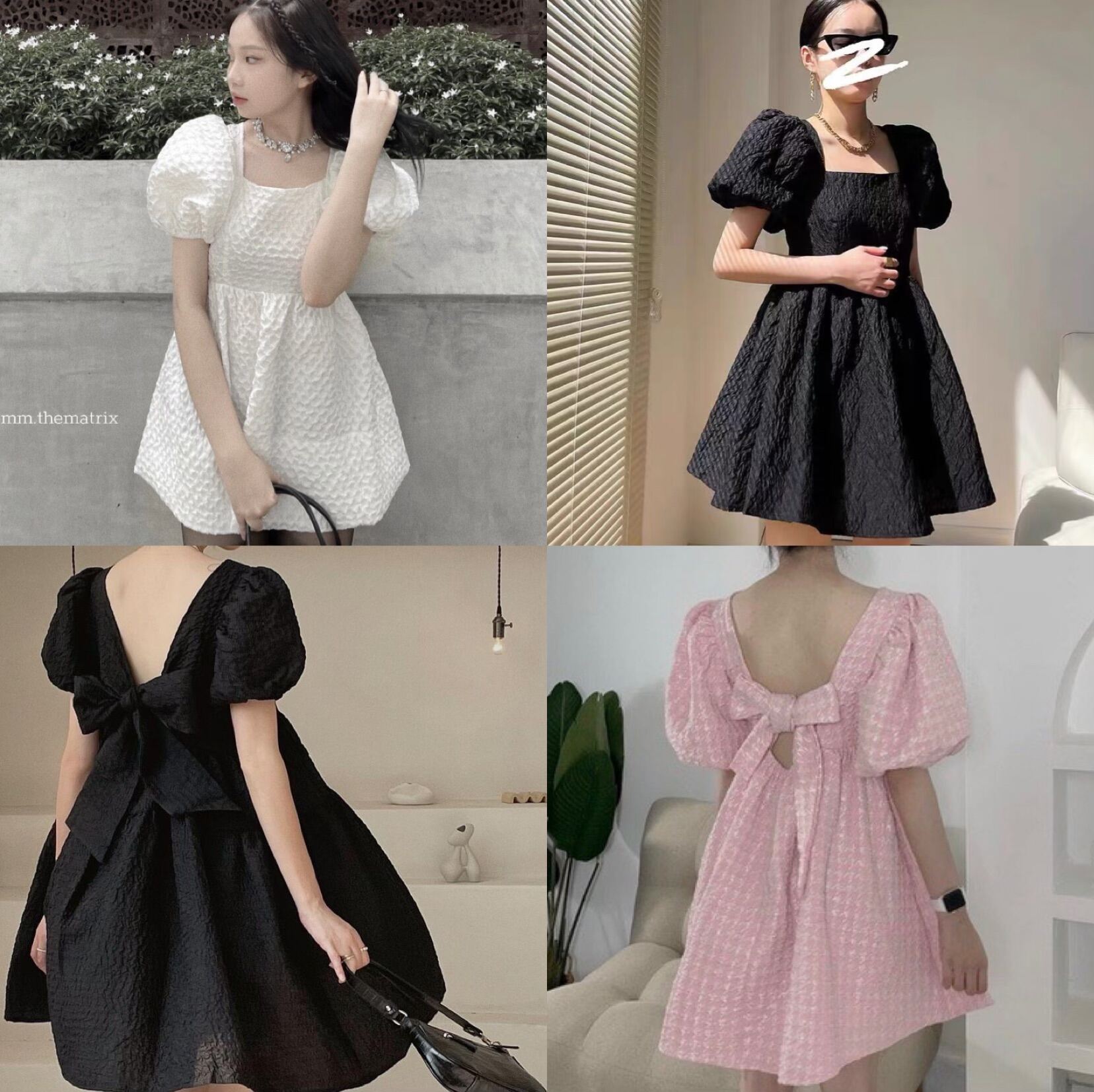 HOÀN TIỀN 15% - ĐẦM BABYDOLL GẤM XỐP CỔ VUÔNG THẮT NƠ LƯNG - CÓ MÚT NGỰC VÁY TIỂU THƯ VÁY XINH VÁY TẾT