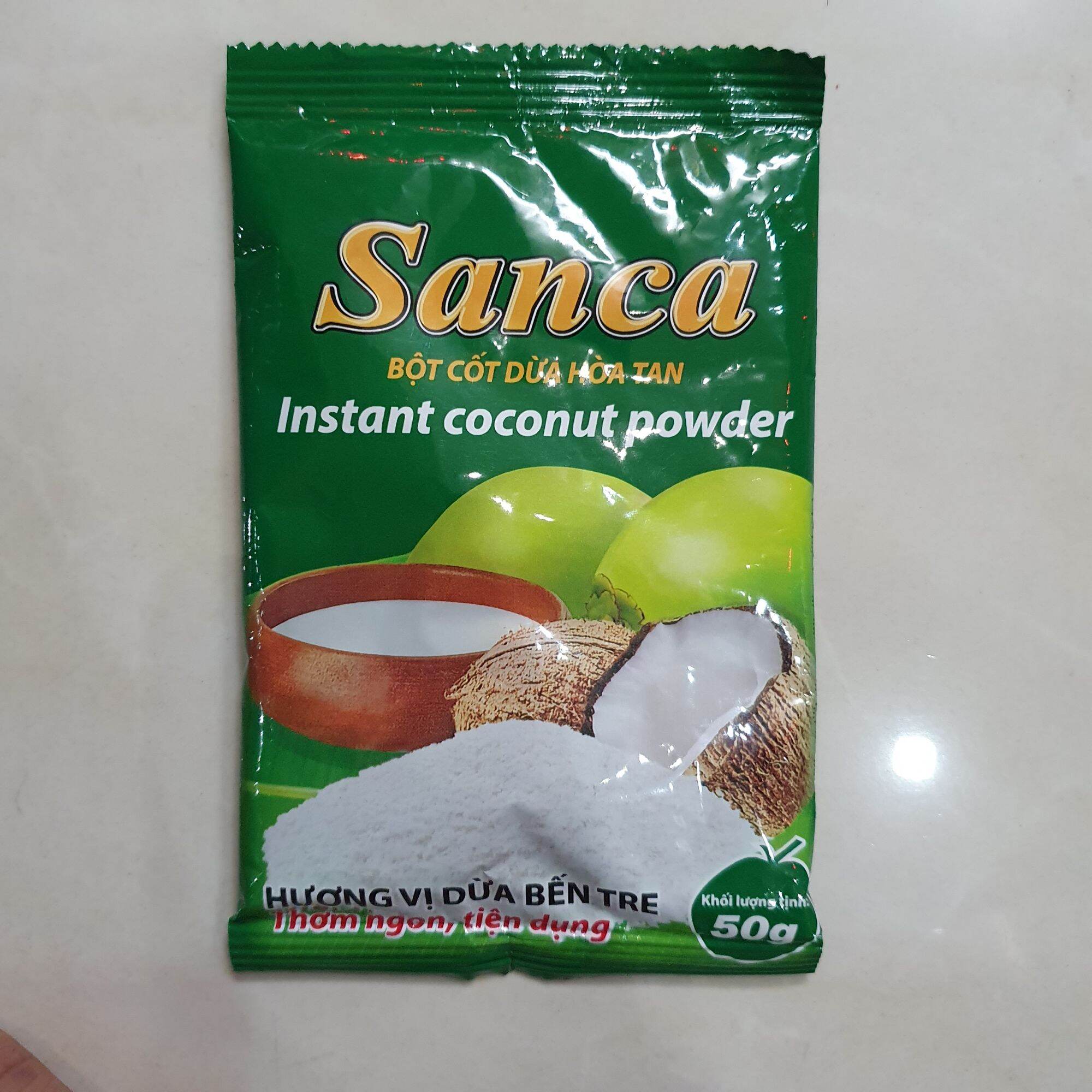 [HCM]1 gói  bộ cốt dừa sanca 50g