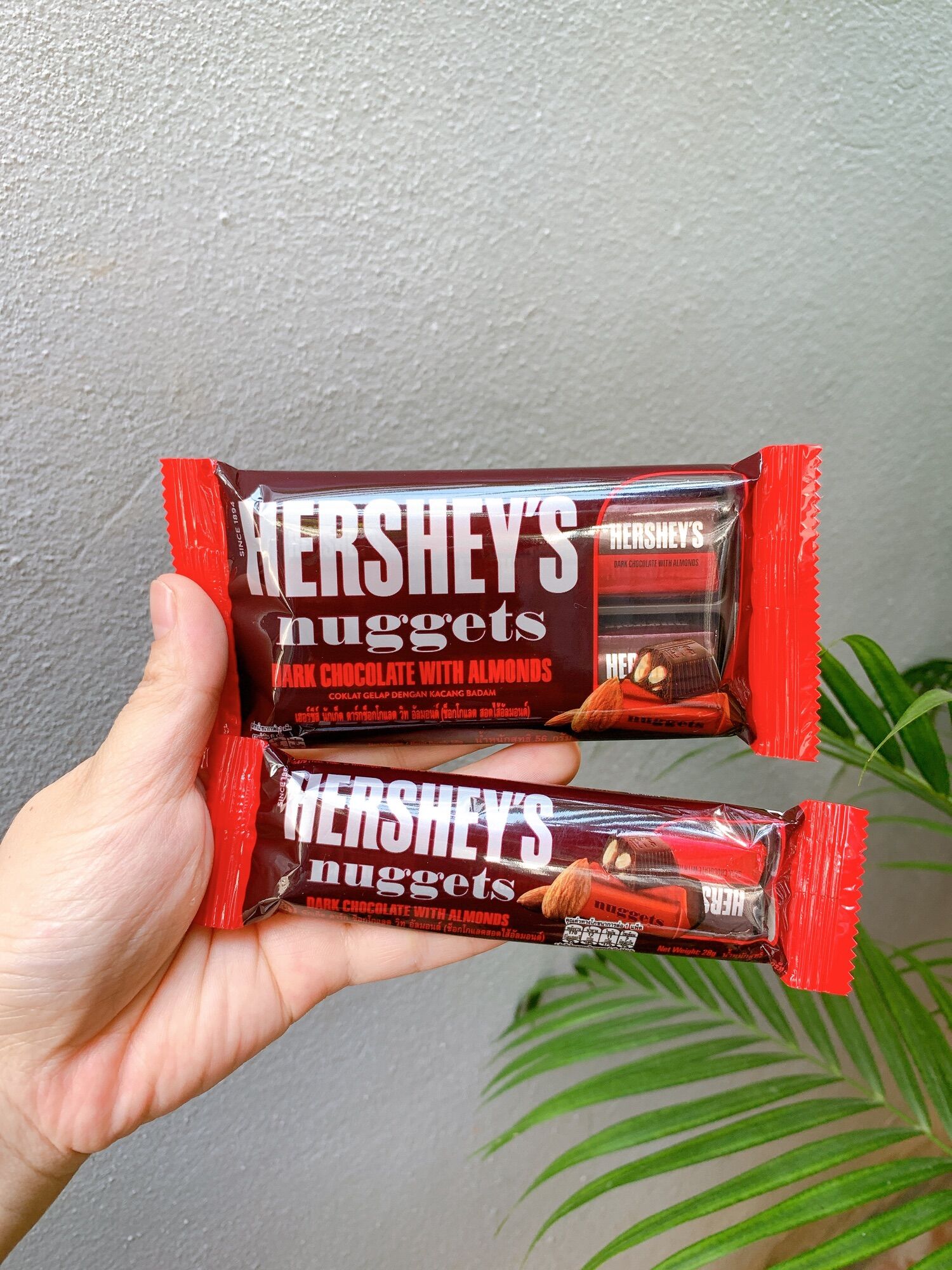 Kẹo socola Hershey’s nuggets 28g/ 56g (3 vị nhập khẩu malaysia)