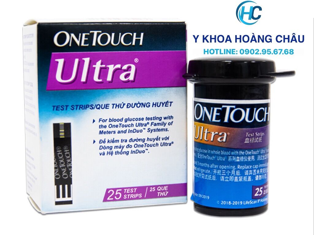 Que thử đường huyết OneTouch Ultra