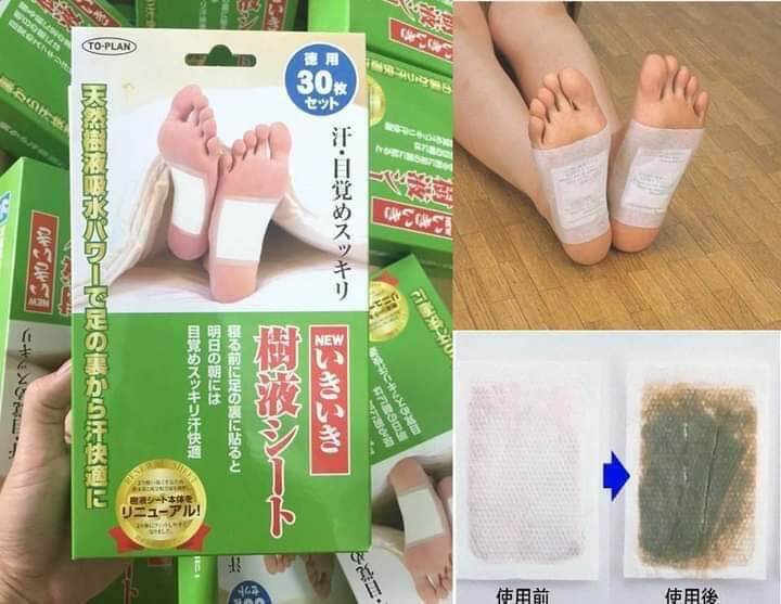 MIẾNG DÁN THẢI ĐỘC CHÂN NHẬT BẢN