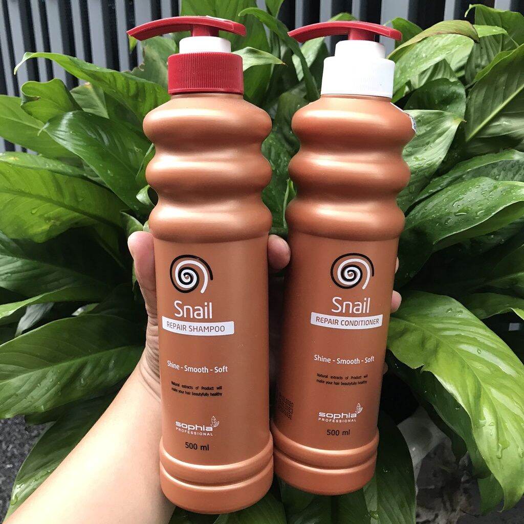 Dầu gội xả snail phục hồi tóc sophia