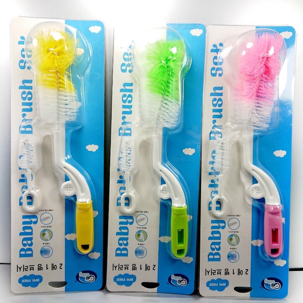 Cọ rửa bình sữa Gb Baby 2 món (Màu ngẫu nhiên)