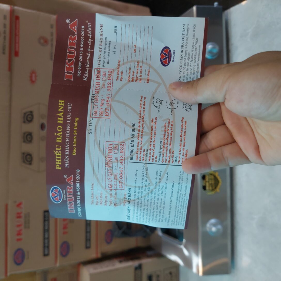 Bếp gas khè 3 lò IKURA cao cấp , sài van dây khè chuyên bò né mỳ cay