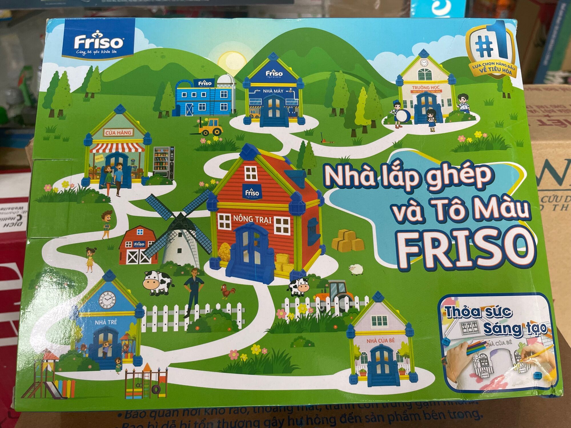 Bộ lắp ghép nhà - hkm friso
