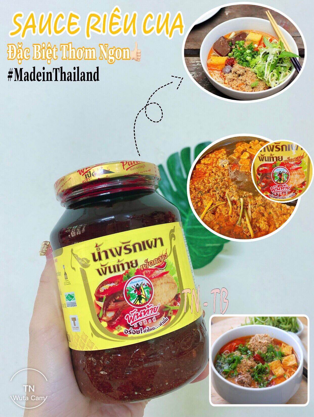 Sốt nấu Riêu Cua Đậm Đà tiện lợi Thái Lan