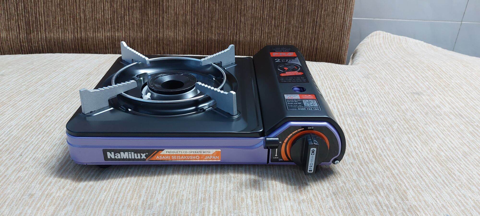Bếp gas du lịch đẹp namilux 2021pf