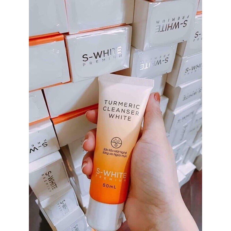 Sữa rửa mặt nghệ SWhite