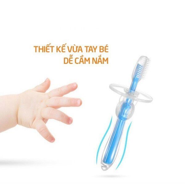 bàn chải đánh răng silicon babuu