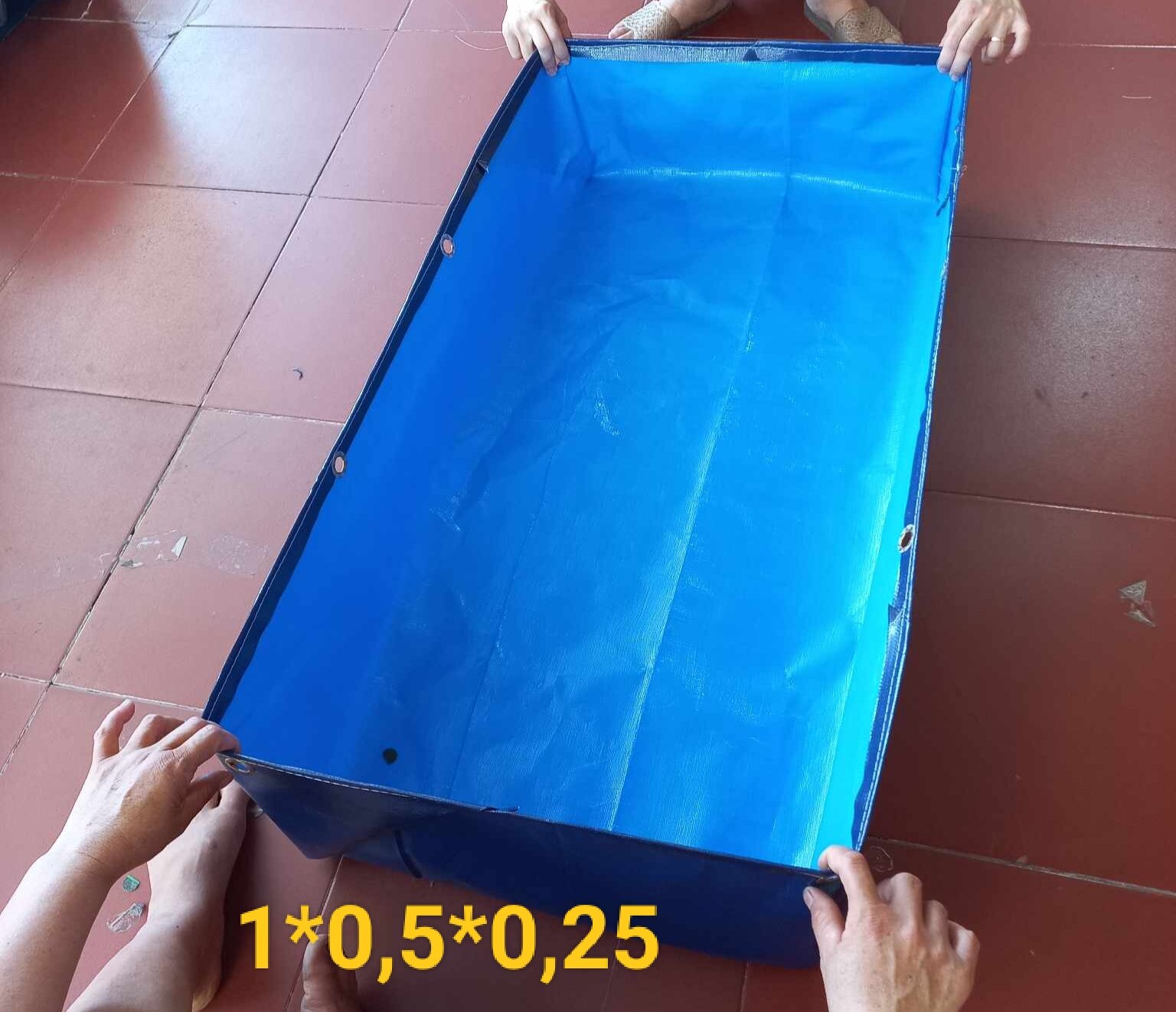 Bể bạt nuôi ốc lươn ếch cá