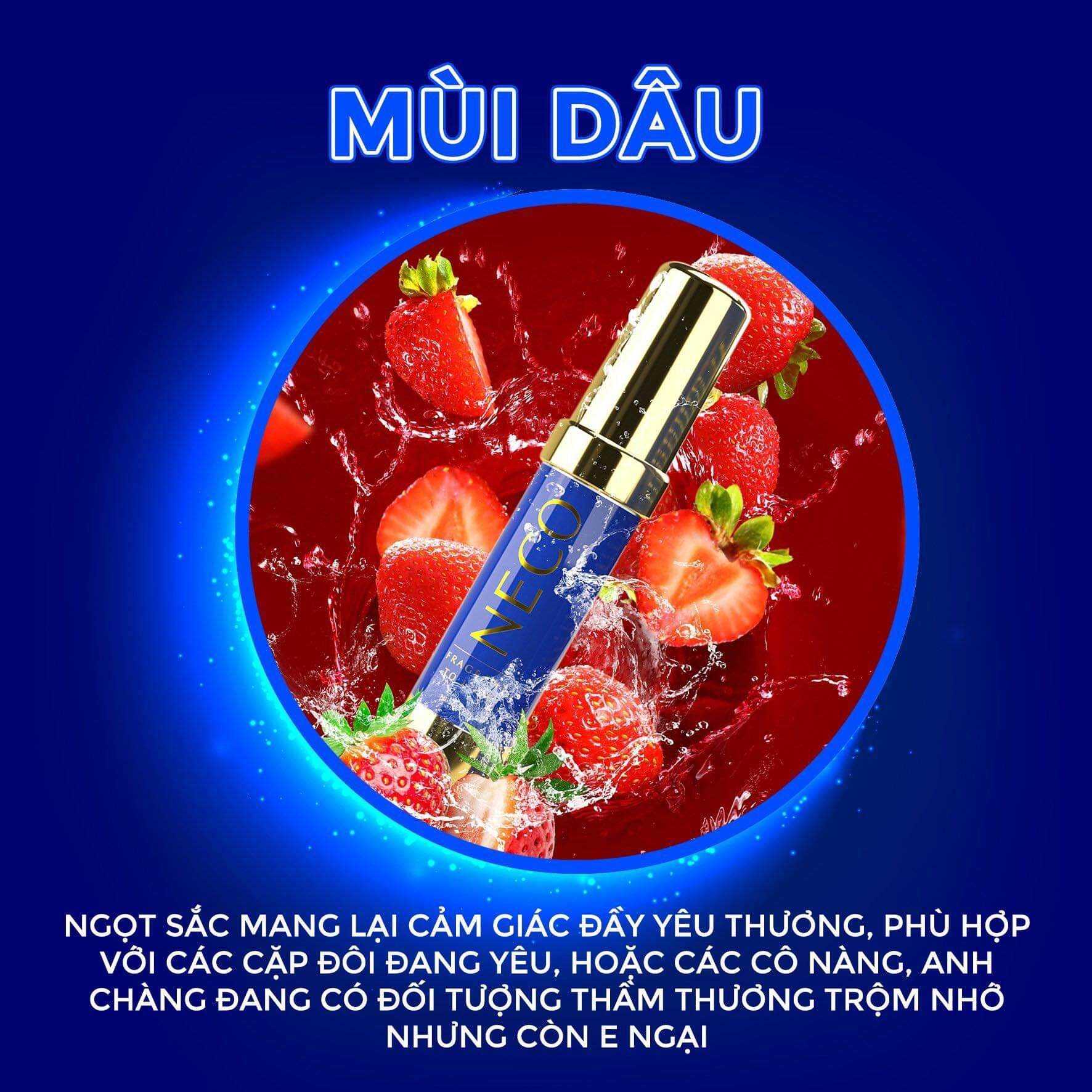 XỊT THƠM MIỆNG KHÁNG KHUẨN NECO hương dâu🍓🍓🍓