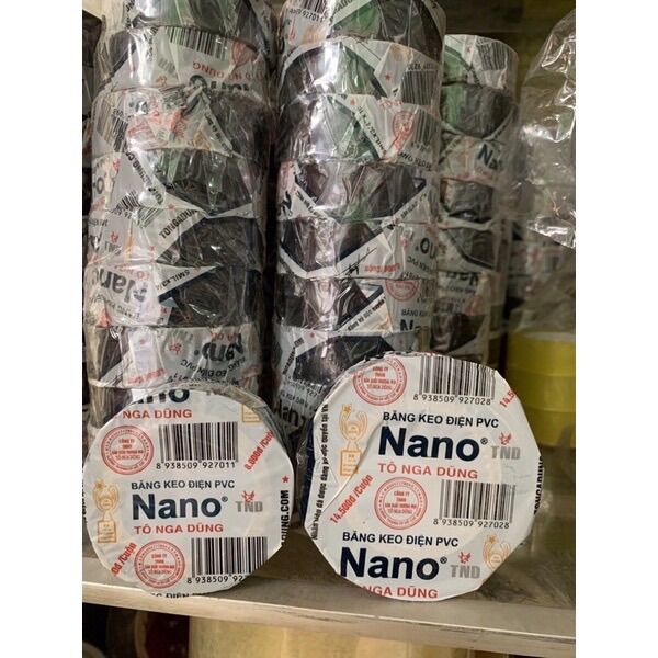 Băng dính điện. Băng keo điện Nano giá 1 cuộn