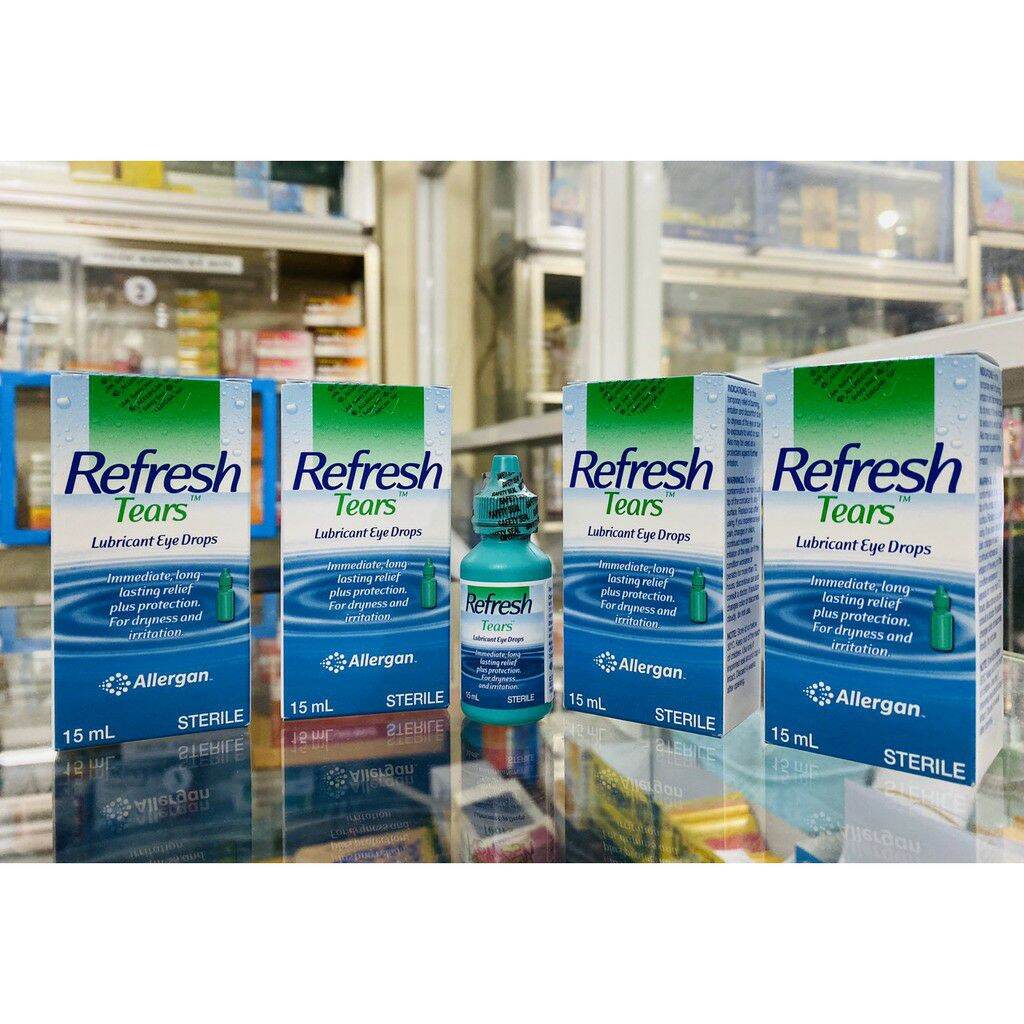 [HCM]Nhỏ mắt Refresh Tear chai 15ml