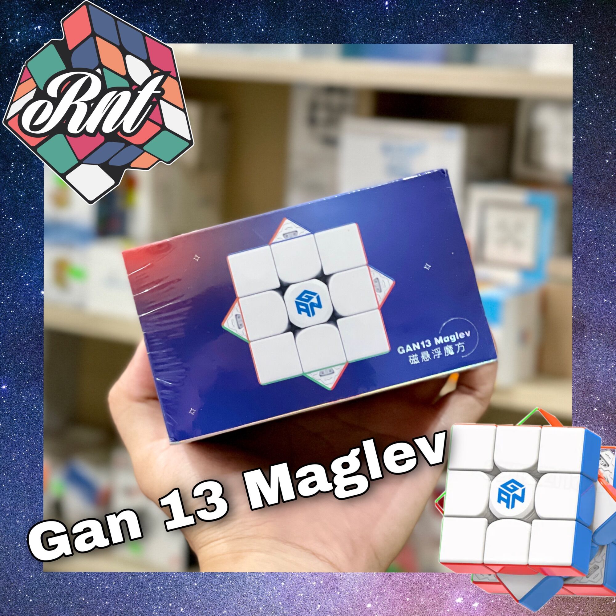 Rubik gan 13 maglev uv cao cấp rubik nha trang