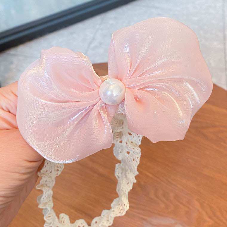 Turban nơ đỏ tiểu thư nhiều mẫu cho bé