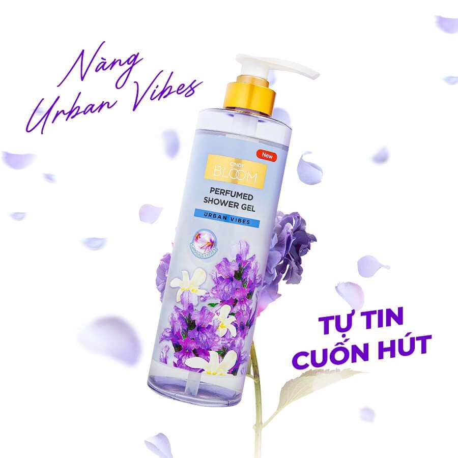 (4 MÙI) Sữa tắm nước hoa Cindy Bloom 640g