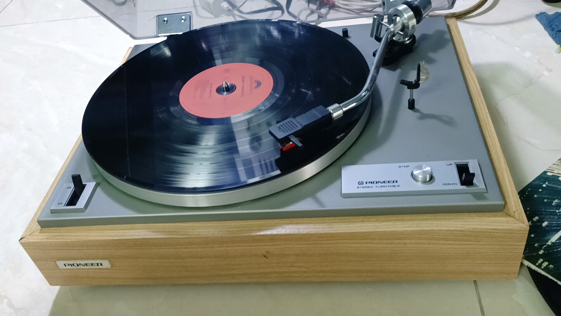 đầu đĩa than pioneer