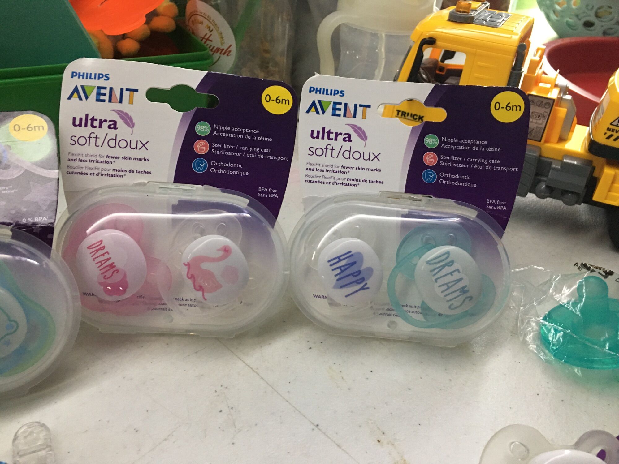 Ti ngậm avent 0-6m
