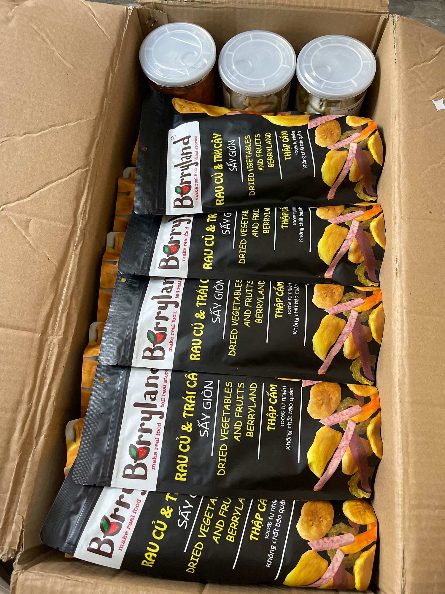 Thập cẩm sấy berryland cao cấp 200g