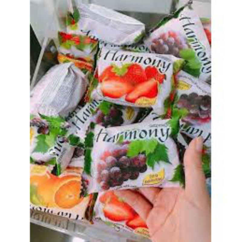 ( Combo 10 cục)Xà bông cục Harmony 75g dâu, cam, chanh, táo , nho