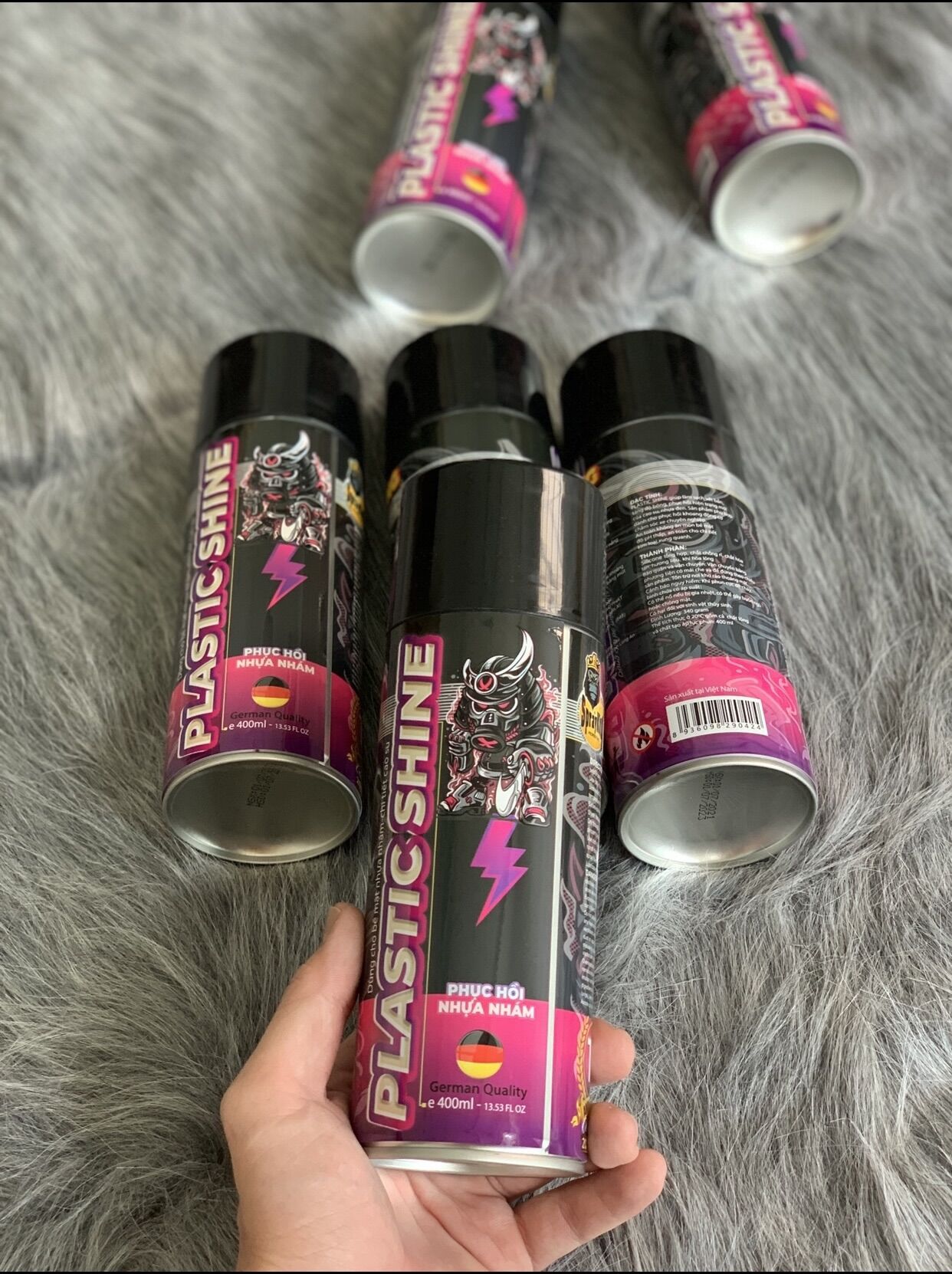 Phục hồi nhựa nhám sprayking mẫu mới 2021