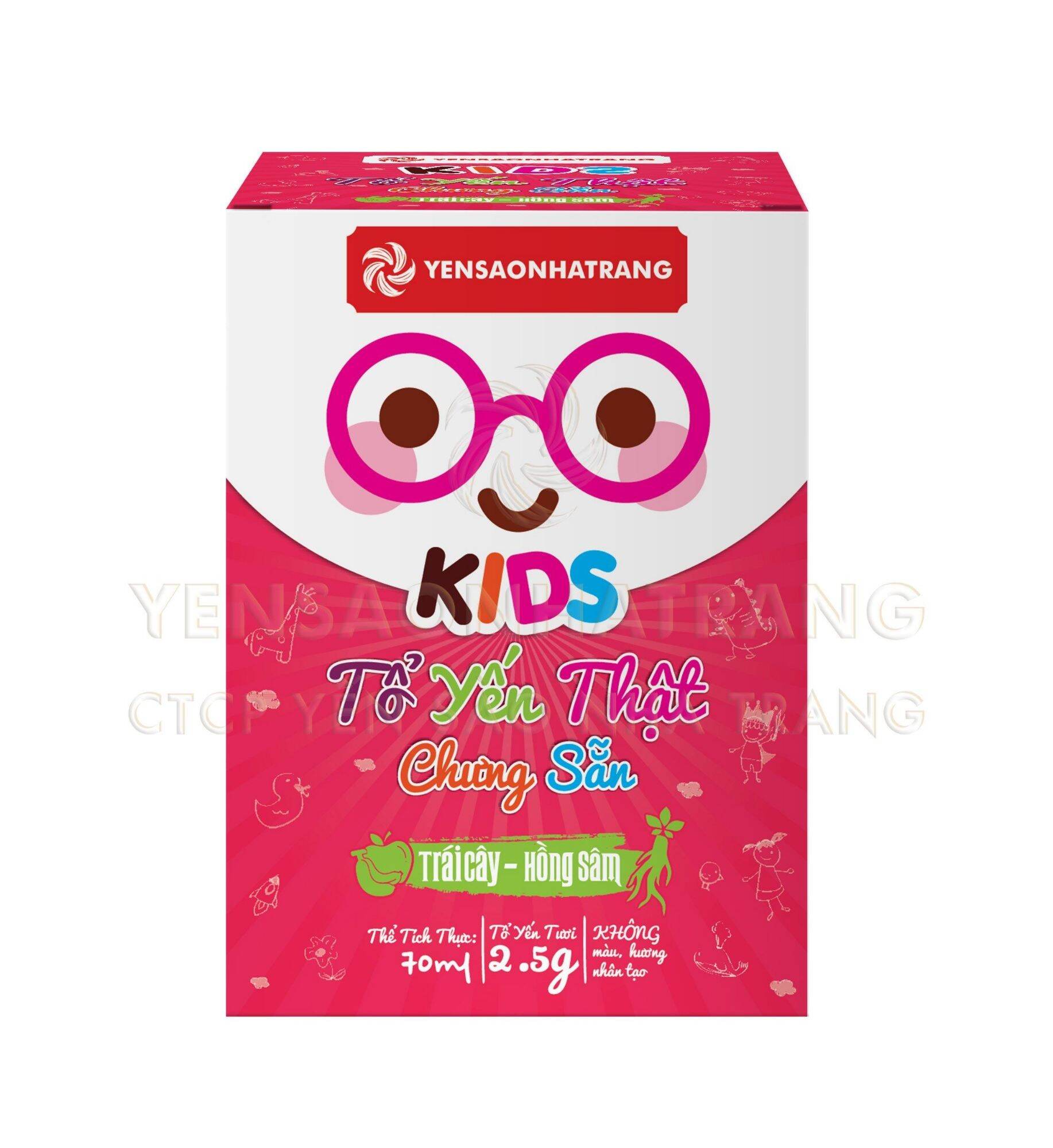 COMBO 6 HỘP  Tổ Yến Thật Chưng Sẵn - Kids - Ưu đãi đặc biệt