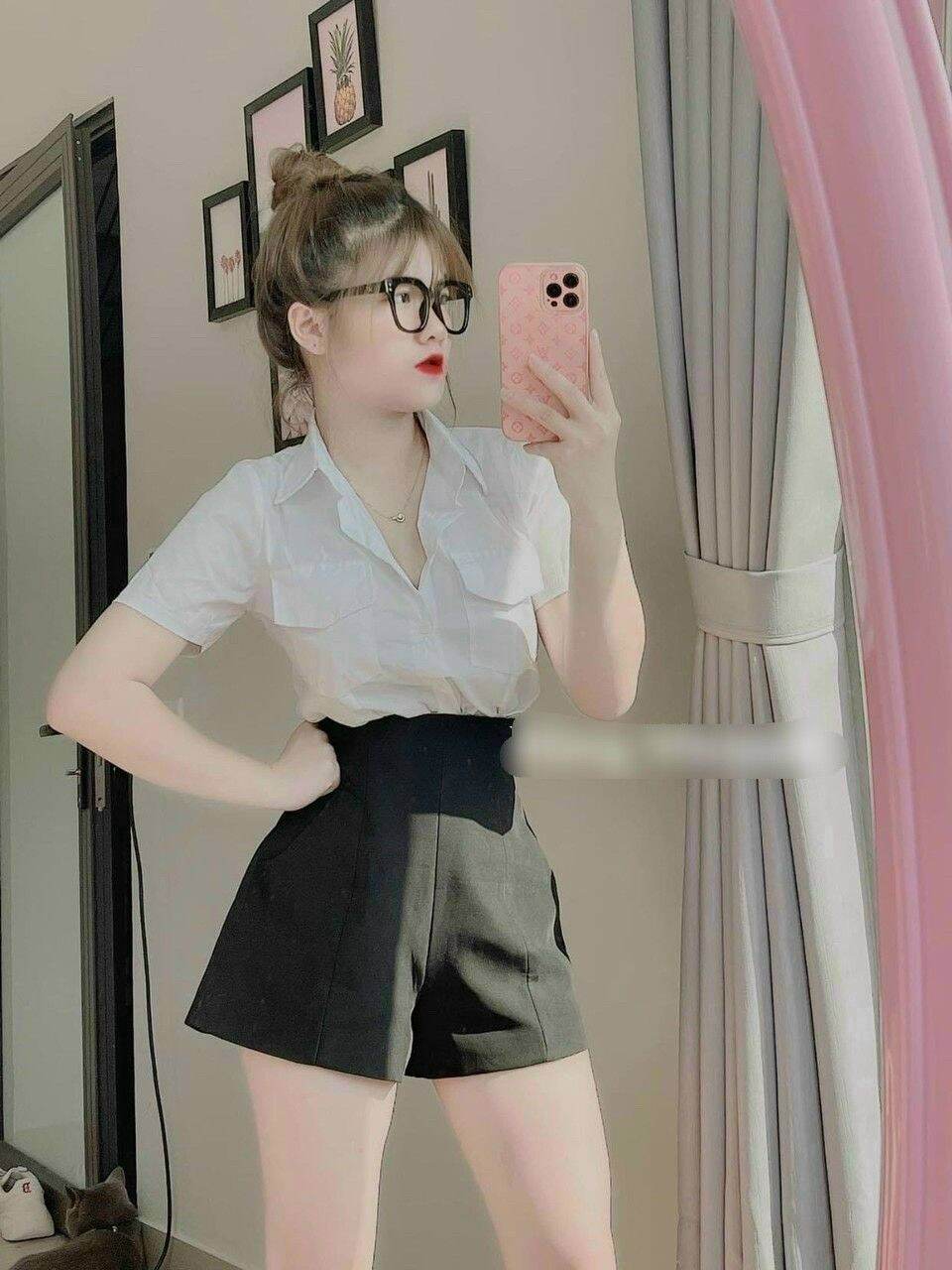 Hoàn tiền 15% - sét áo sơ mi tay ngắn kèm quần short form 50kg